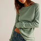 Free People: Care Free Honey B Crew Neck in Iceberg