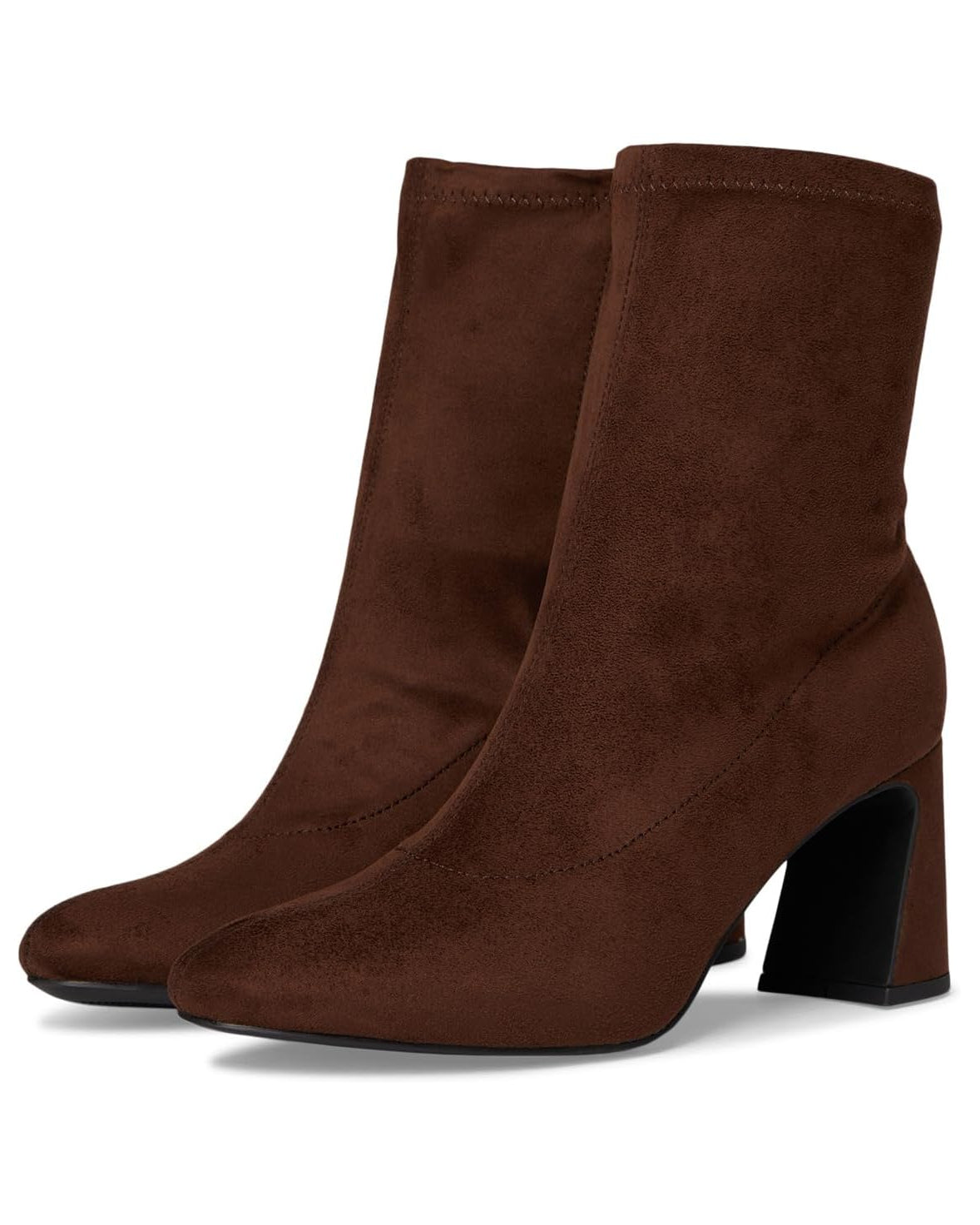 chocolate brown suede boots